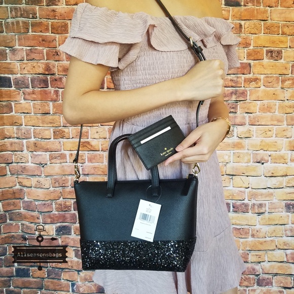 Kate spade Ina Greta Court Satchel card case SET - Picture 2 of 7